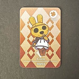 ACNH Coco Amiibo Card